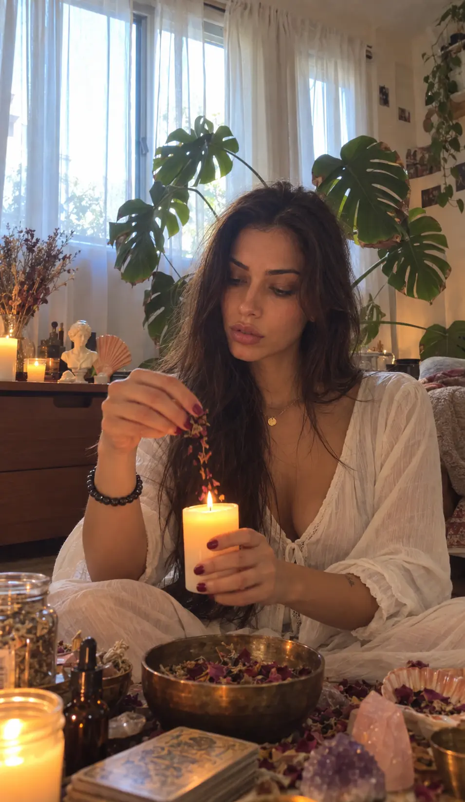 Naya preparing a Heartcord ritual
